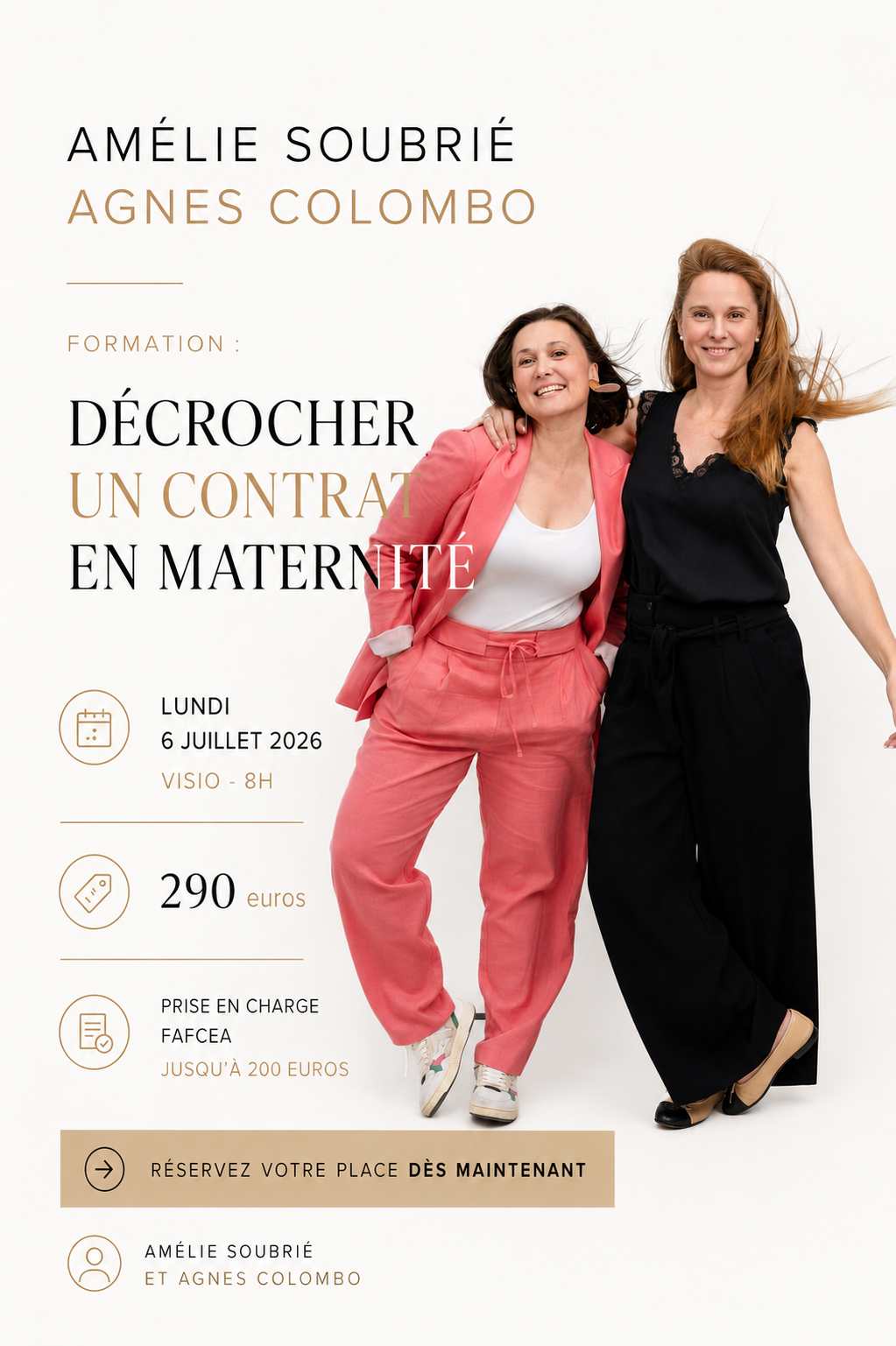 Formation Décrocher un contrat en maternité