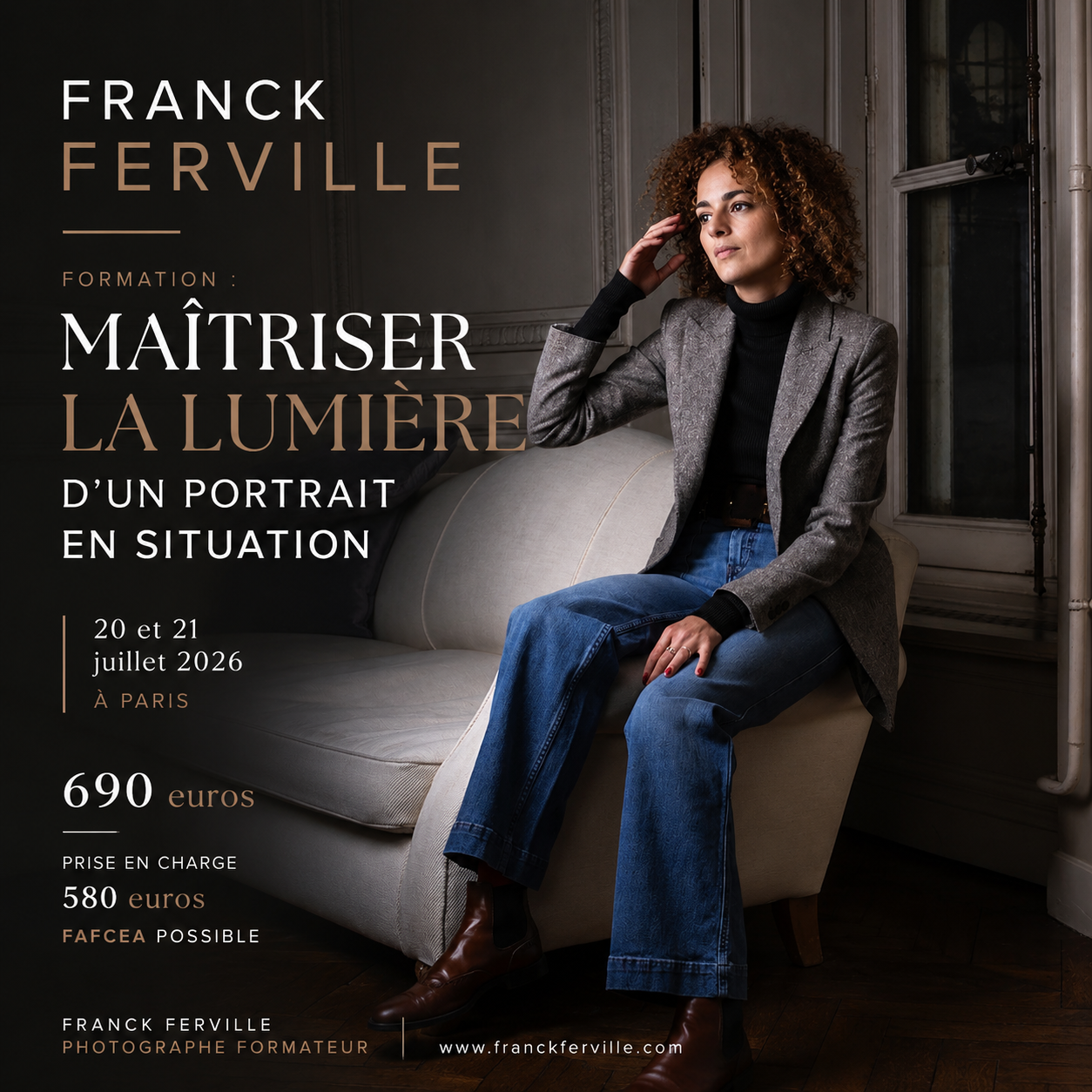 Formation Franck Ferville — Portrait en situation
