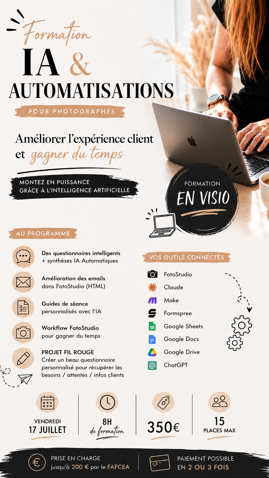 Formation IA et Automatisation pour photographes